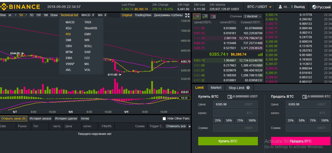 Scalping Strategy on the Binance Cryptocurrency Exchange