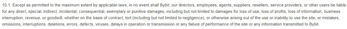 BayBit exchange responsibility