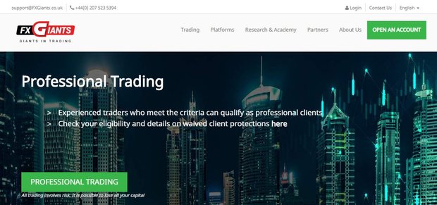 FXGiants – Is It A Scam? Trader Reviews