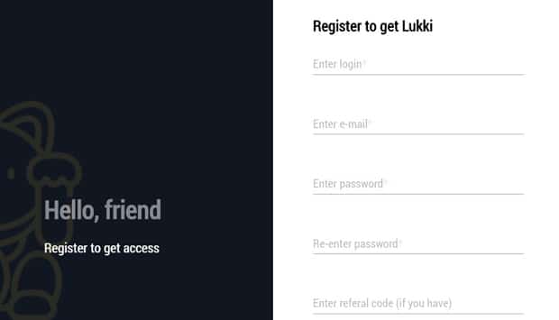 Lukki registration