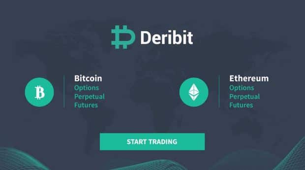 Trading on the exchange deribit.com