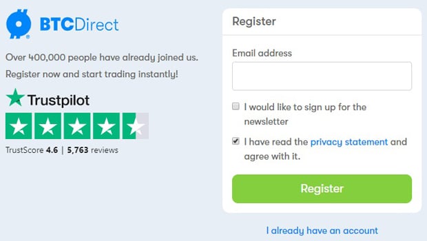 btcdirect.eu registration