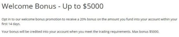 Forex.com welcome bonus