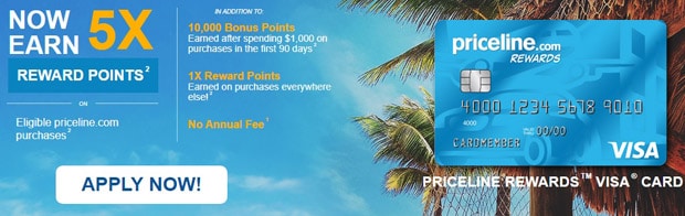 priceline.com bank card