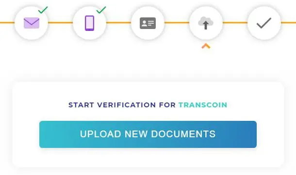 transcoin.me verification