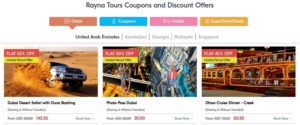 raynatours.com promotions