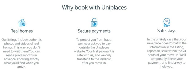 uniplaces.com customer reviews