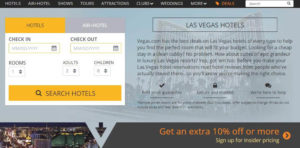 vegas.com find a hotel