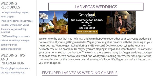 vegas.com wedding planning