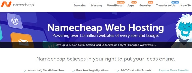 namecheap.com hosting