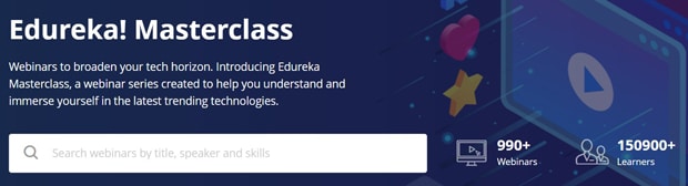 Edureka webinars