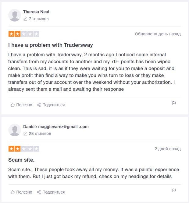 tradersway.com reviews