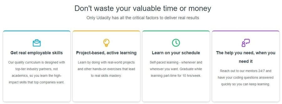 udacity.com benefits