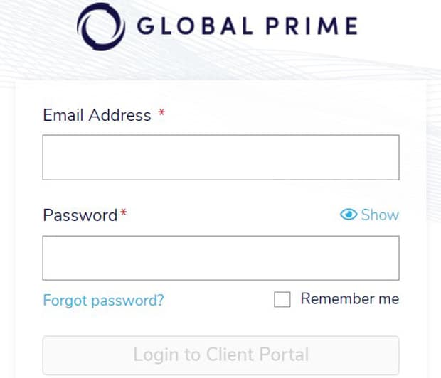 Global Prime registration