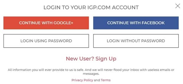 Register igp.com