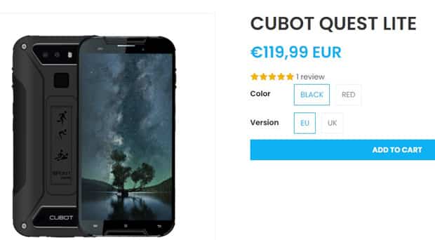 Cubot Official Store Quest Lite