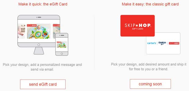 Skip Hop gift cards