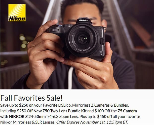 Adorama fall sale