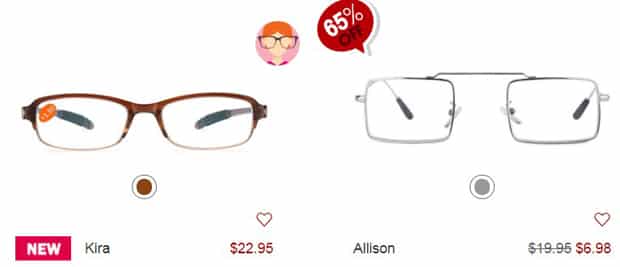 Glasseslit reading glasses