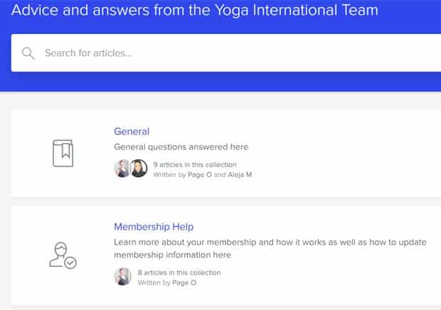 Yogainternational Com knowledge base