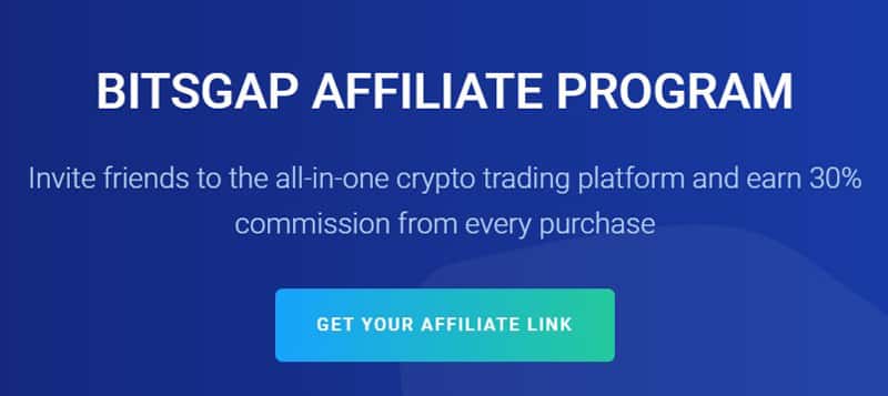 Bitsgap affiliate program