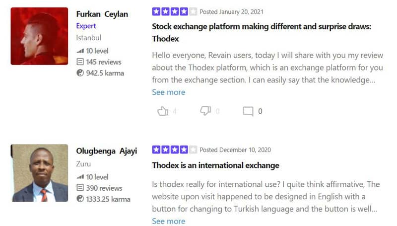 Thodex reviews