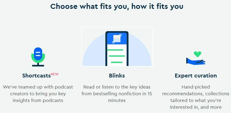 blinkist.com platform capabilities