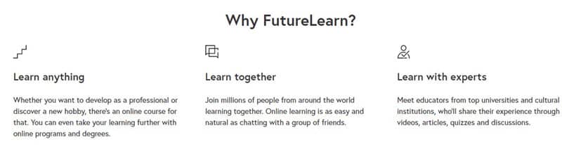 FutureLearn customer reviews