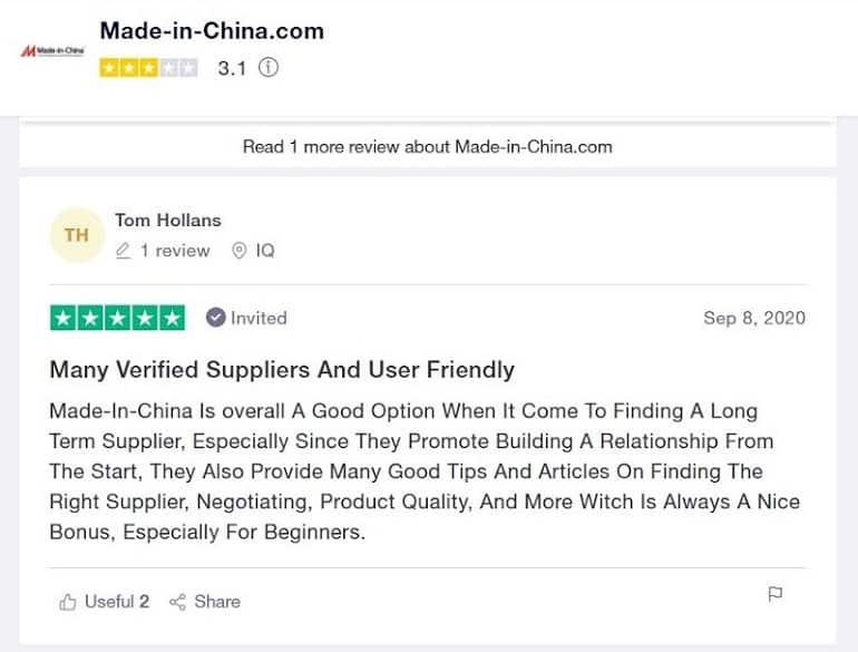 Made-in-China reviews