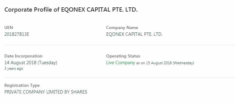 EQONEX company info