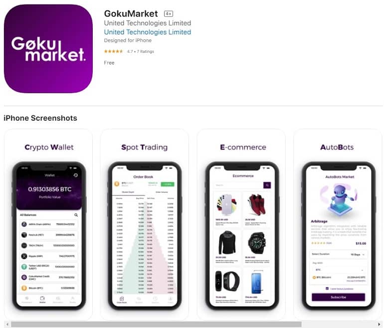 gokumarket.com mobile app