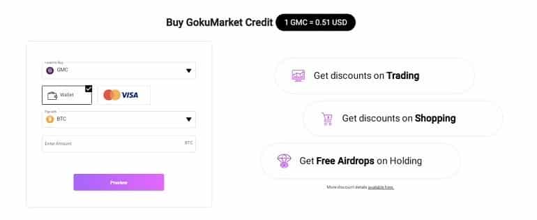 Gokumarket deposit