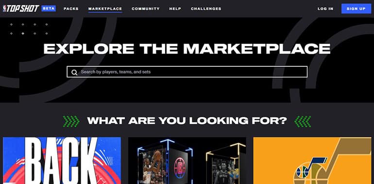 NBA Top Shot Marketplace