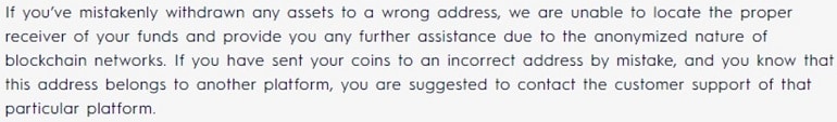 Decoin withdrawal problems