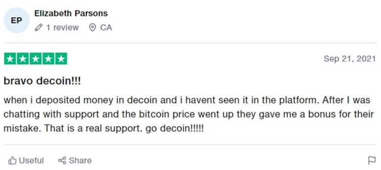 Decoin reviews