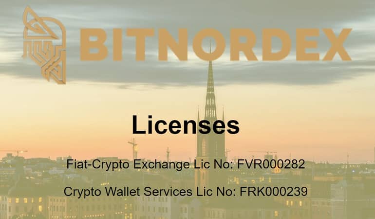 bitnordex.com license