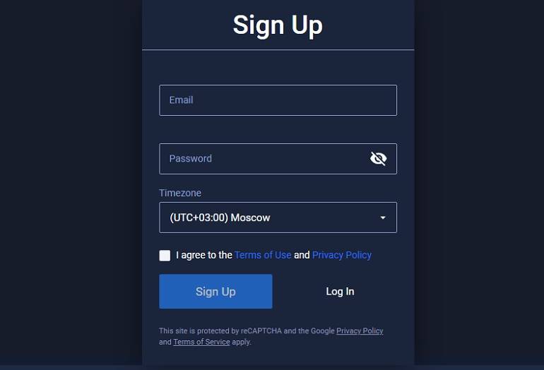 Dex trade registration