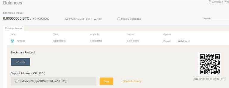 Allcoin account replenishment