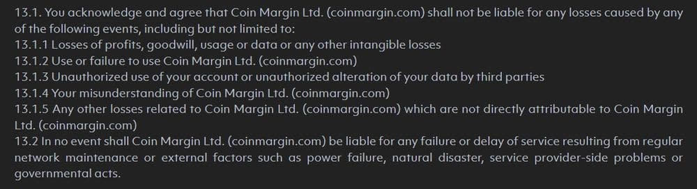 coinmargin.com terms of use