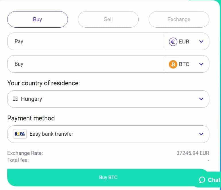 CoinGate buying cryptocurrency