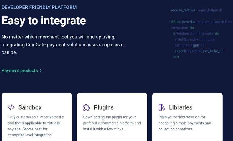 coingate.com setting up cryptocurrency payments
