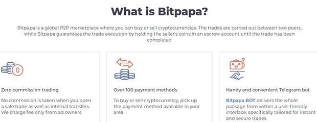 Bitpapa benefits