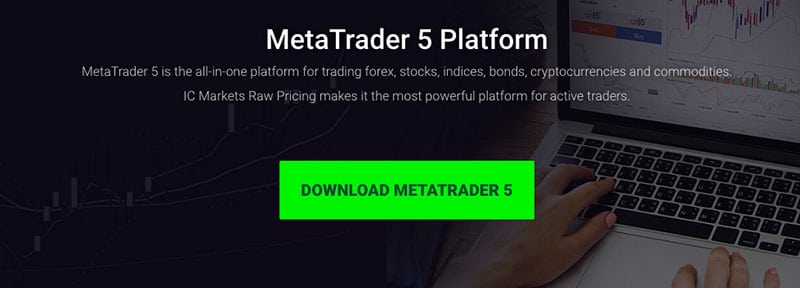 IS Markets MetaTrader 5 platform