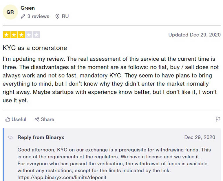 binaryx.com reviews