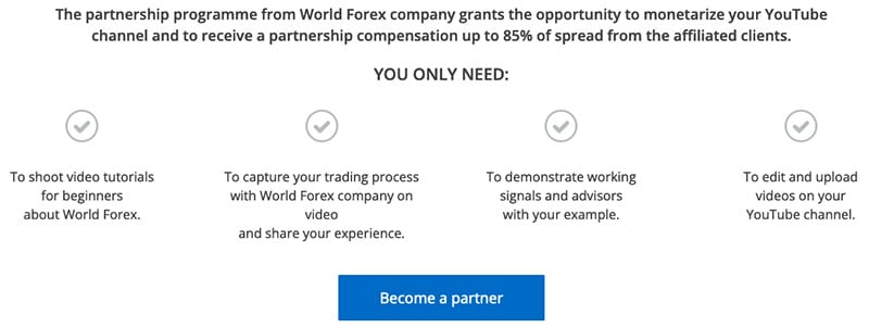World Forex youtube partner