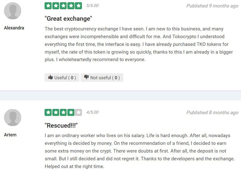 Tokocrypto reviews