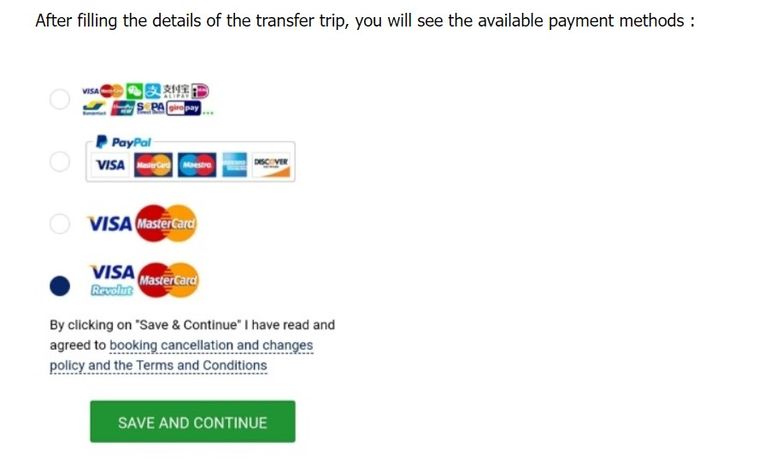 Intui Travel how to pay online