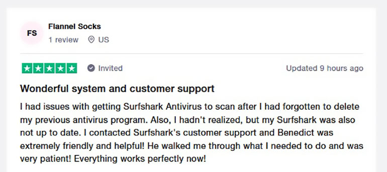 Surfshark reviews