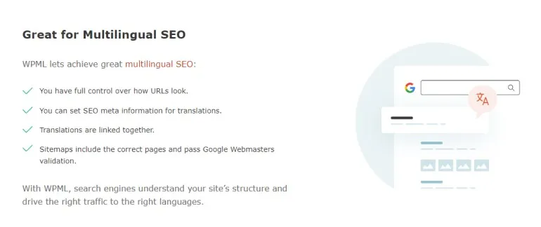 wpml.org SEO improvement