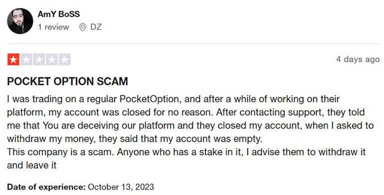 pocketoption.com reviews